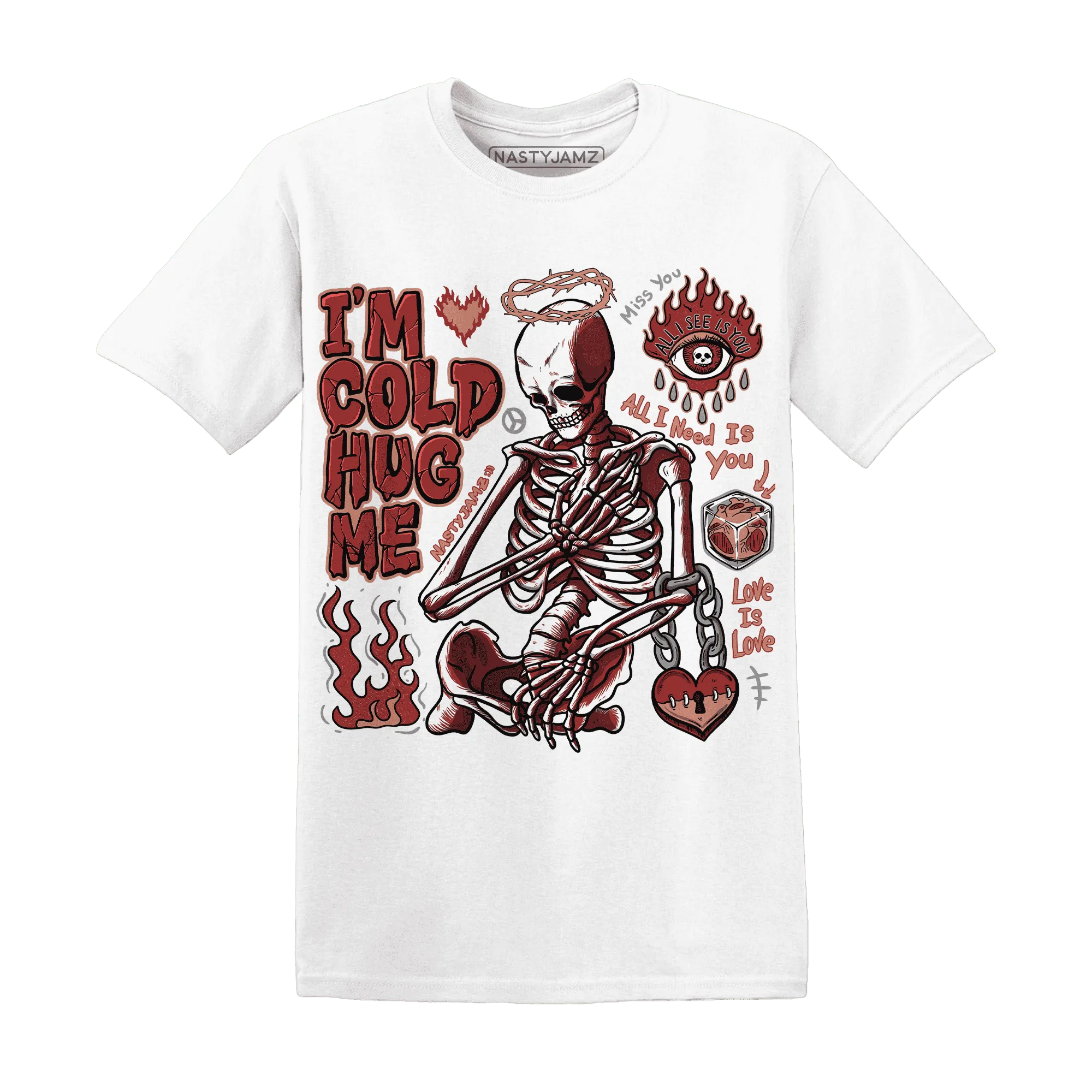Dune-Red-13s-NastyJamz-T-Shirt-Match-Im-Cold-Hug-Me