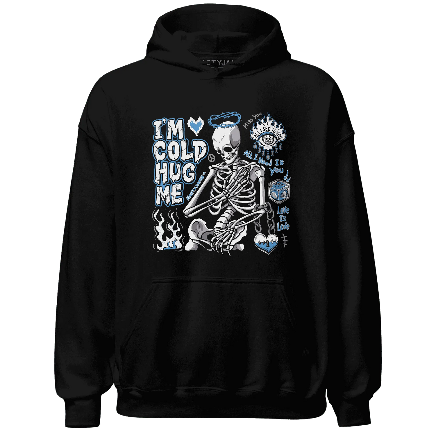 Carolina-Blue-Univercitii-17s-NastyJamz-Hoodie-Match-Im-Cold-Hug-Me