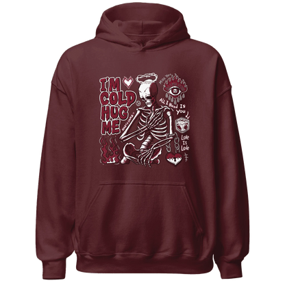 High-White-Team-Red-1s-NastyJamz-Hoodie-Match-Im-Cold-Hug-Me