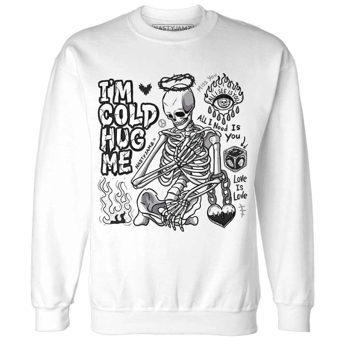 Low-Mocha-1s-NastyJamz-Sweatshirt-Match-Im-Cold-Hug-Me