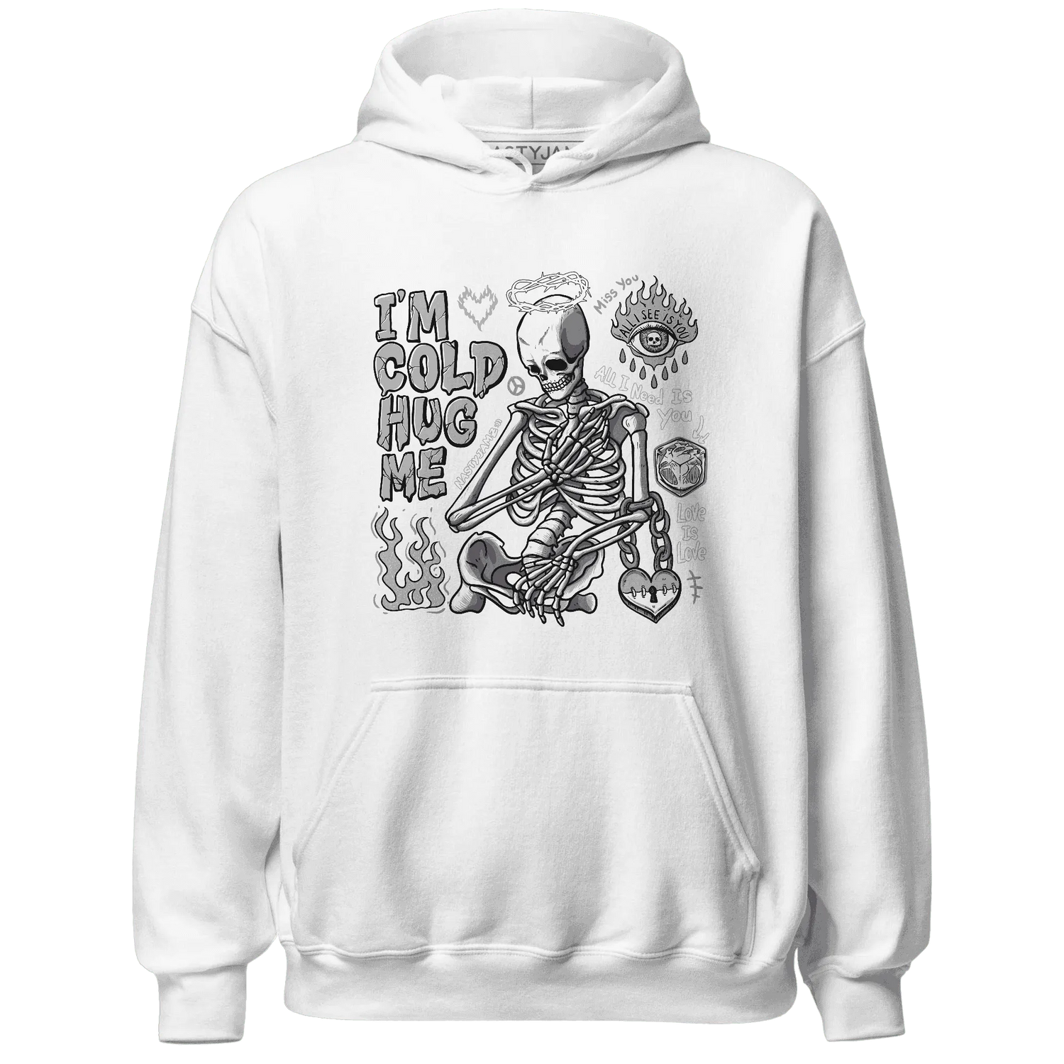 Wolf-Grey-1s-NastyJamz-Hoodie-Match-Im-Cold-Hug-Me