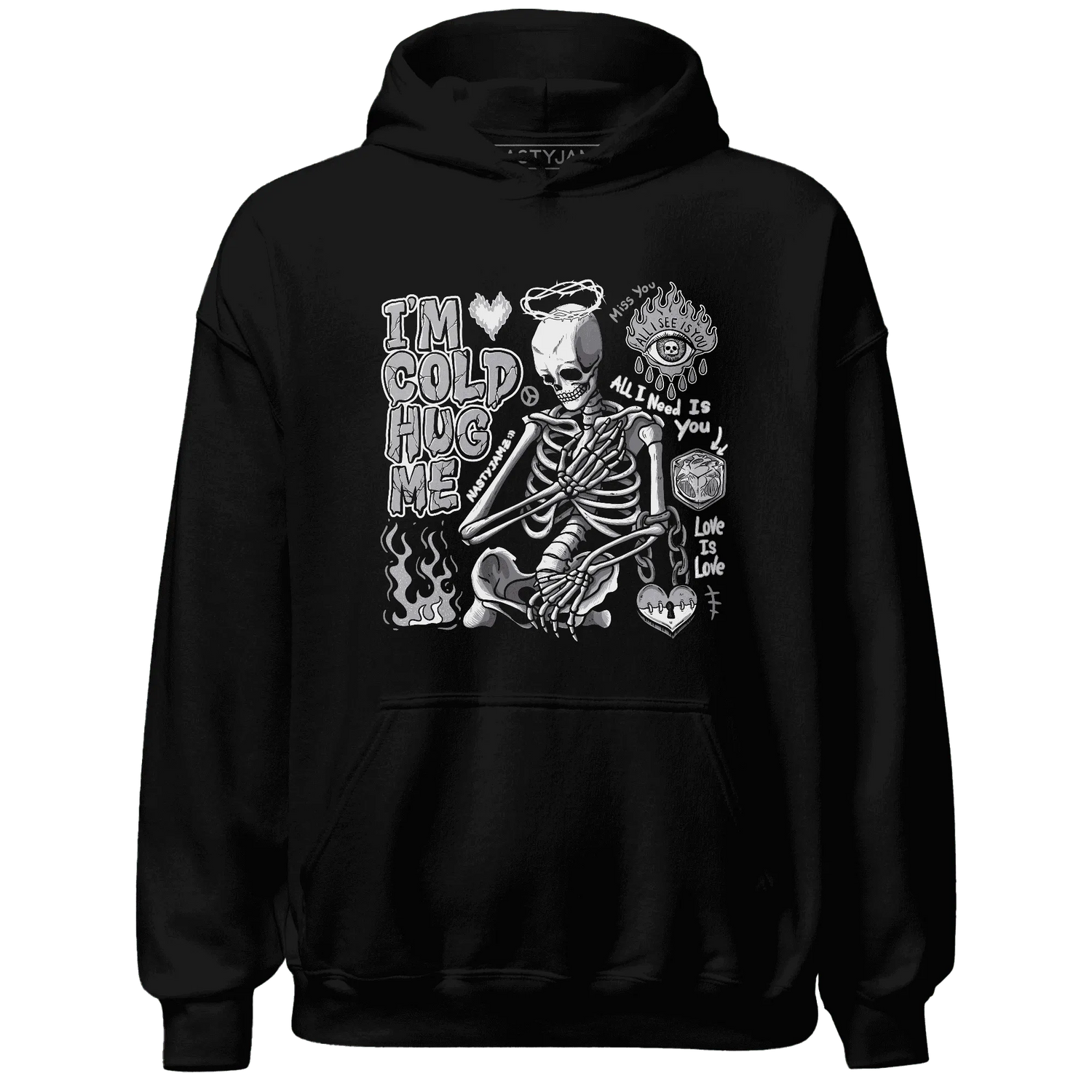 Wolf-Grey-1s-NastyJamz-Hoodie-Match-Im-Cold-Hug-Me
