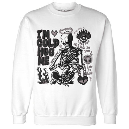 Black-Violet-Ore-3s-NastyJamz-Sweatshirt-Match-Im-Cold-Hug-Me
