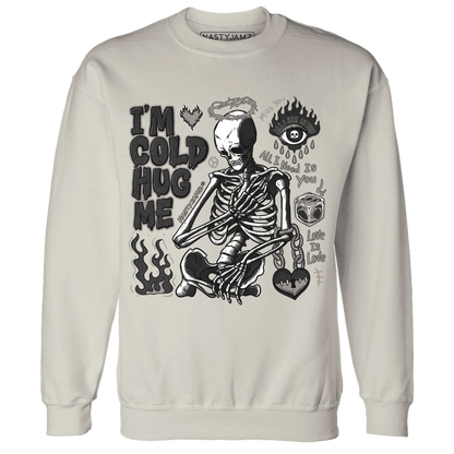 Black-Violet-Ore-3s-NastyJamz-Sweatshirt-Match-Im-Cold-Hug-Me