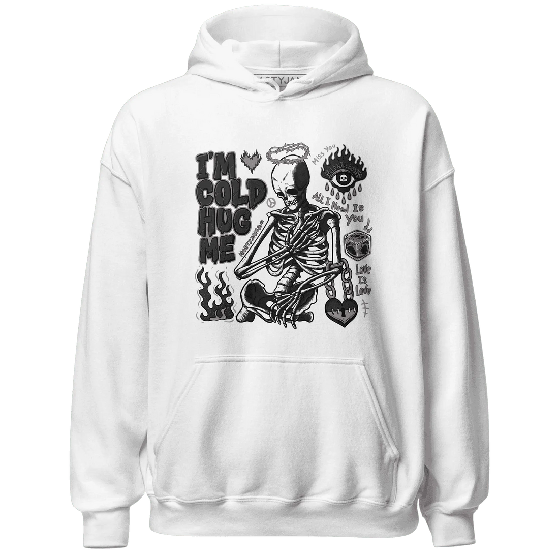 Black-Violet-Ore-3s-NastyJamz-Hoodie-Match-Im-Cold-Hug-Me