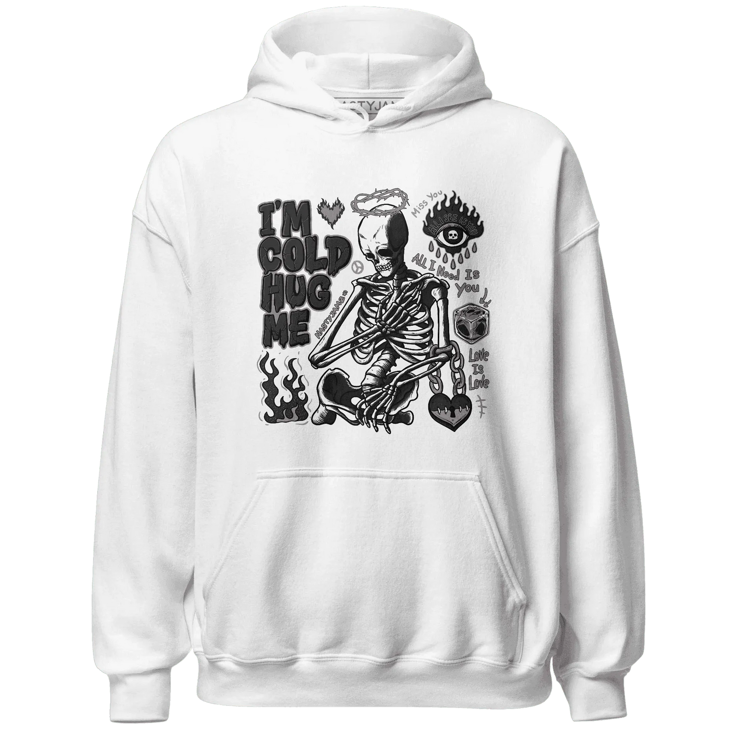 Black-Violet-Ore-3s-NastyJamz-Hoodie-Match-Im-Cold-Hug-Me