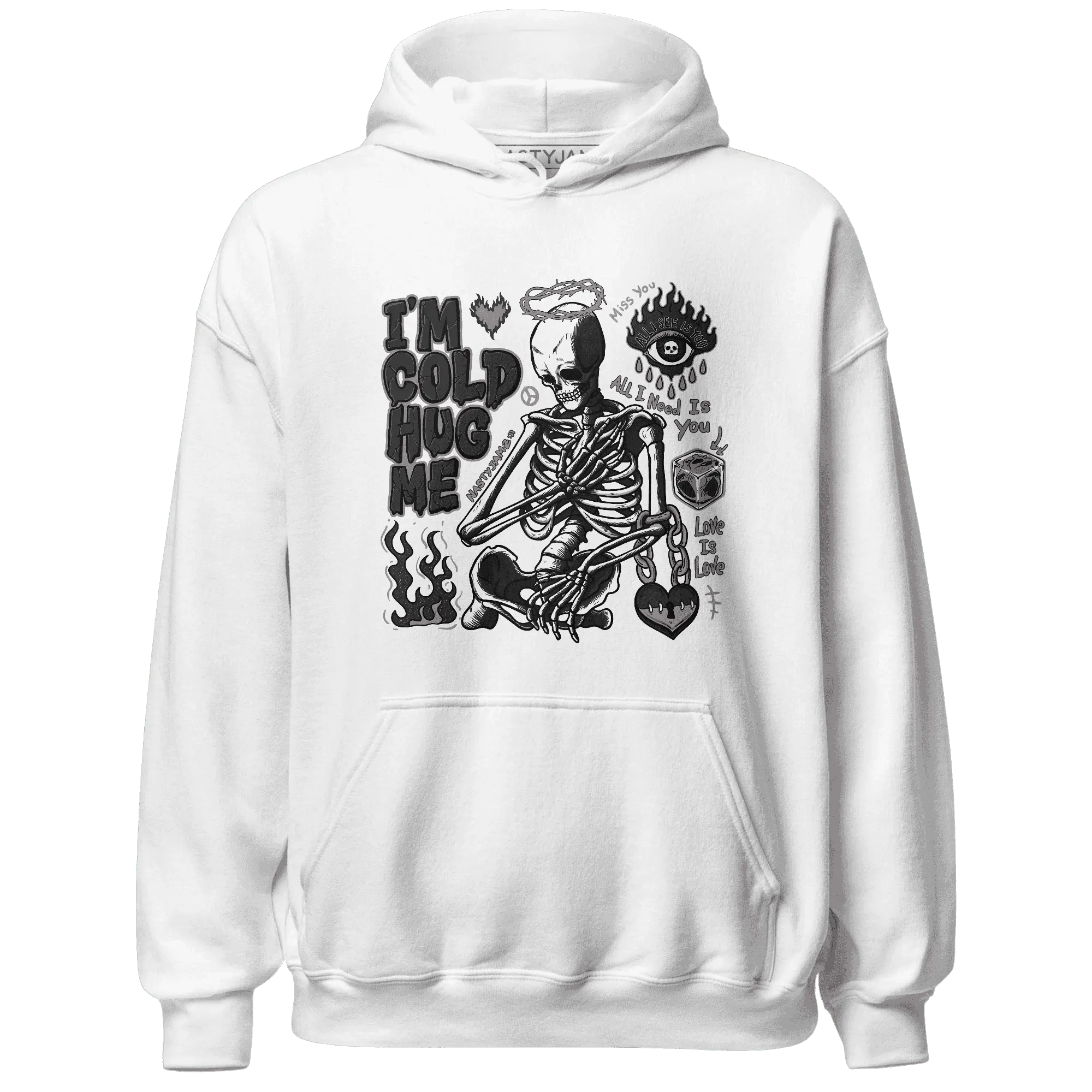 Black-Violet-Ore-3s-NastyJamz-Hoodie-Match-Im-Cold-Hug-Me