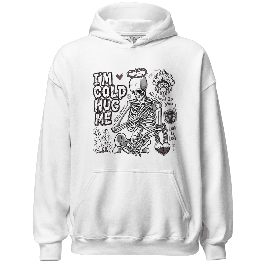 Burgundy-Crush-3s-NastyJamz-Hoodie-Match-Im-Cold-Hug-Me