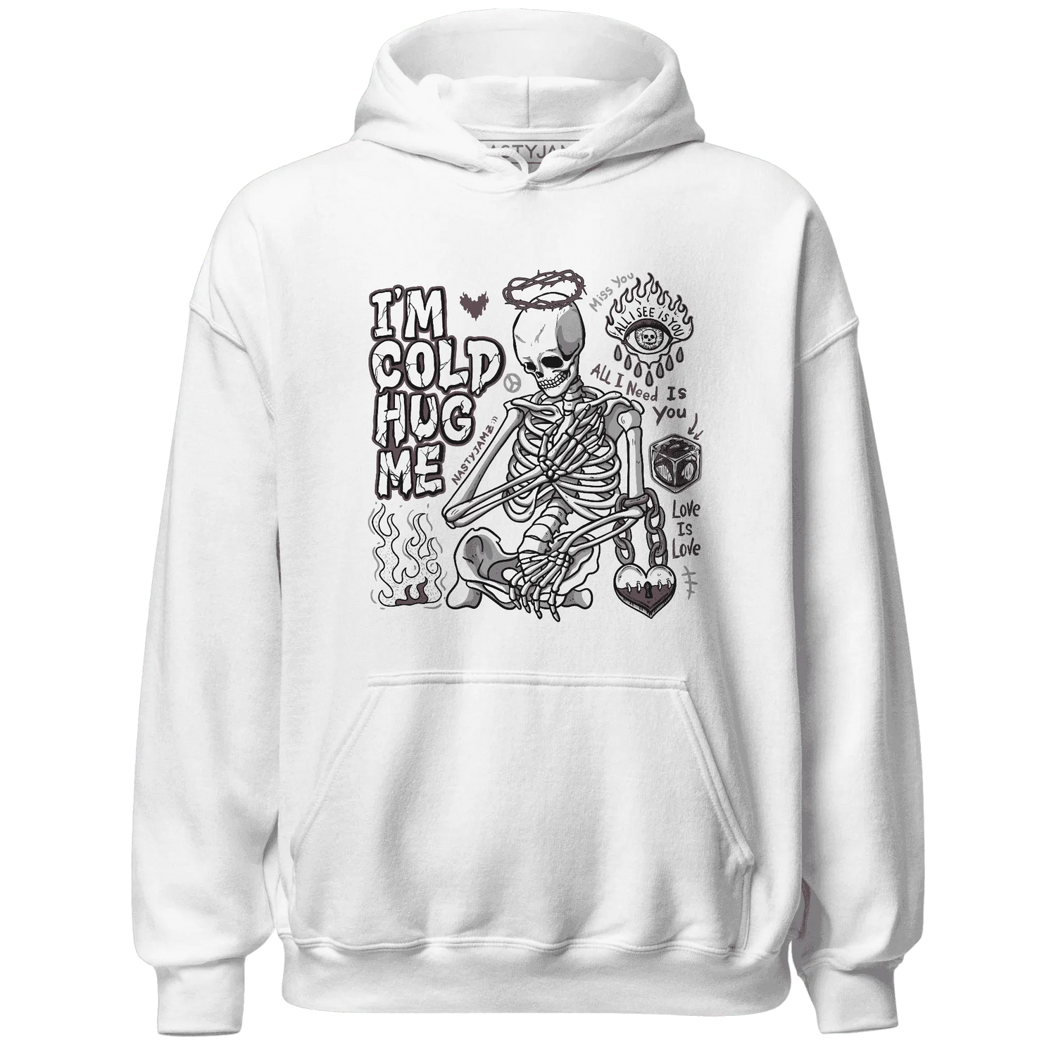 Burgundy-Crush-3s-NastyJamz-Hoodie-Match-Im-Cold-Hug-Me