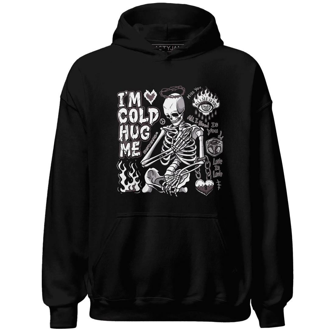Burgundy-Crush-3s-NastyJamz-Hoodie-Match-Im-Cold-Hug-Me