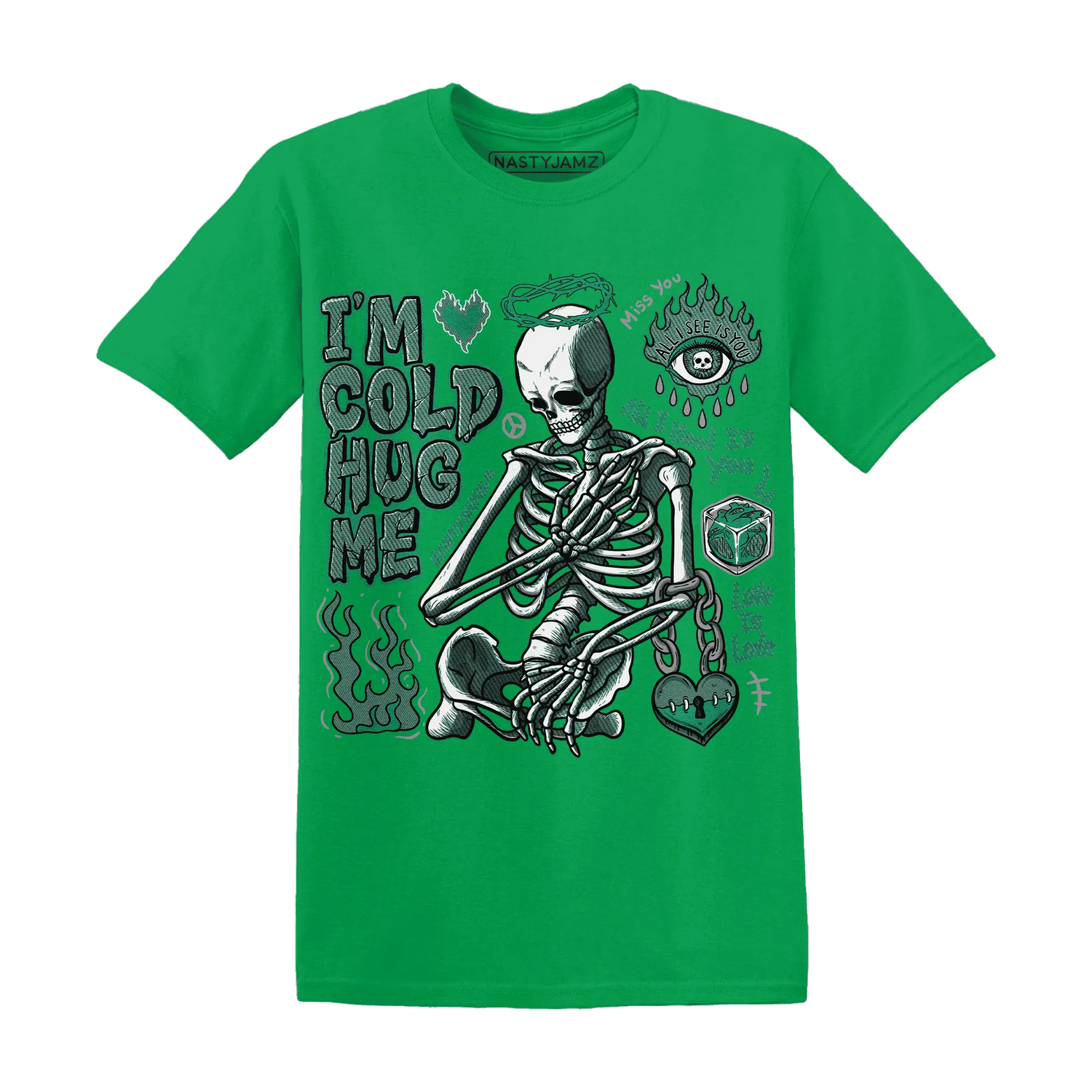 Nina-CN-Abney-3s-NastyJamz-T-Shirt-Match-Im-Cold-Hug-Me