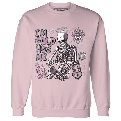 Orchid-Neutral-Grey-Black-White-4s-Sweatshirt-Match-Im-Cold-Hug-Me