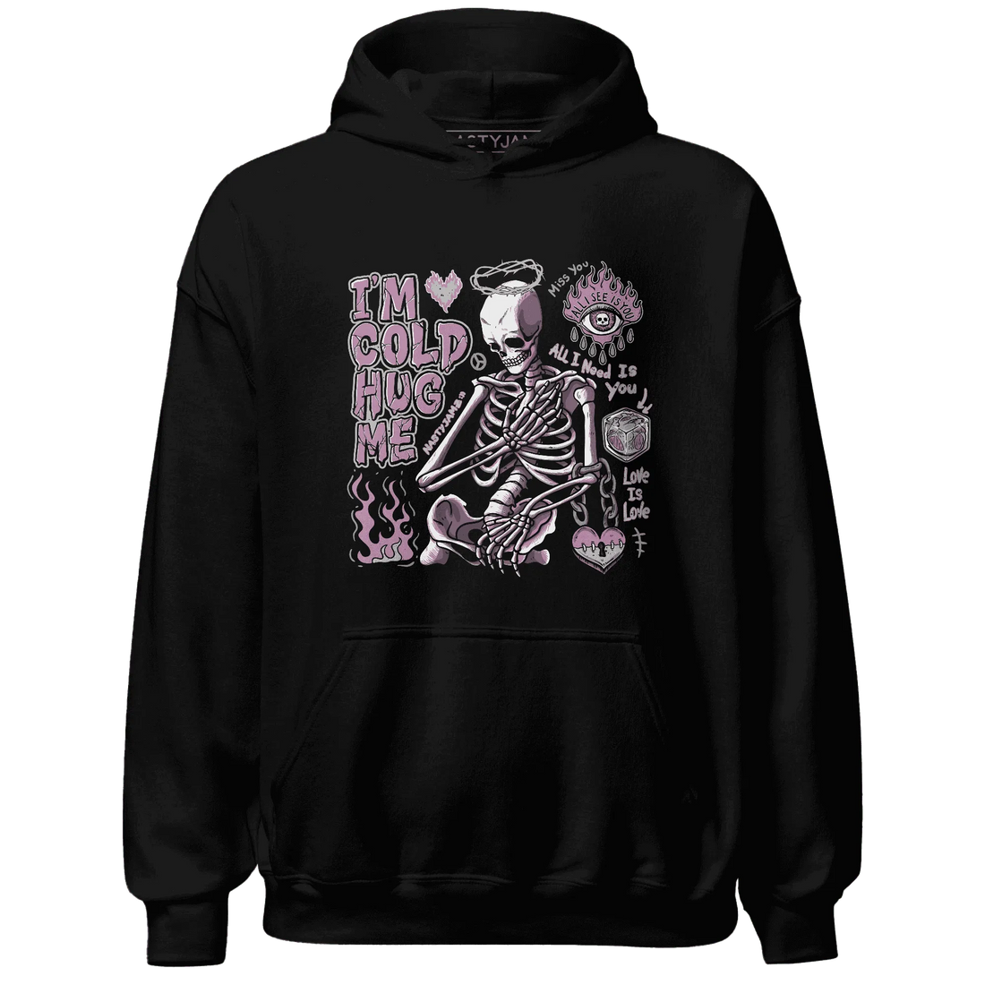 Orchid-Neutral-Grey-Black-White-4s-Hoodie-Match-Im-Cold-Hug-Me