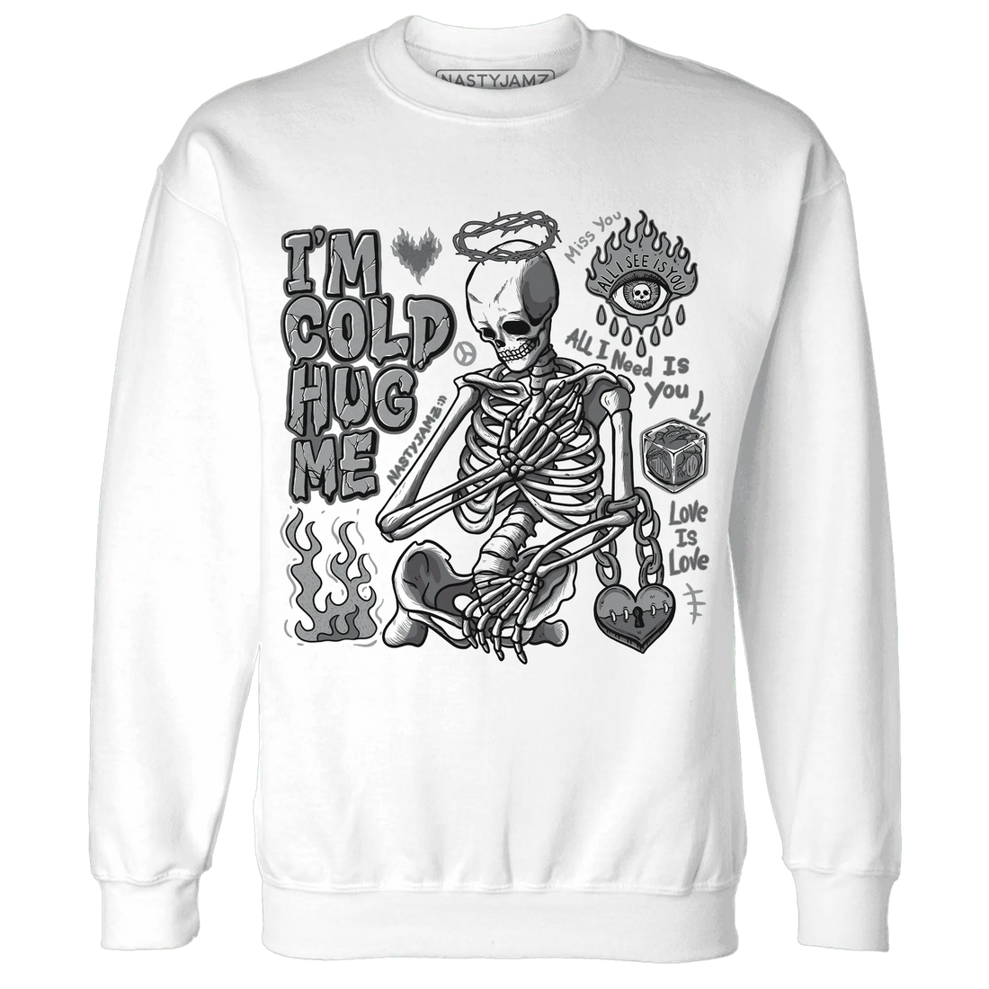 Paris-Cement-Olympics-4s-NastyJamz-Sweatshirt-Match-Im-Cold-Hug-Me