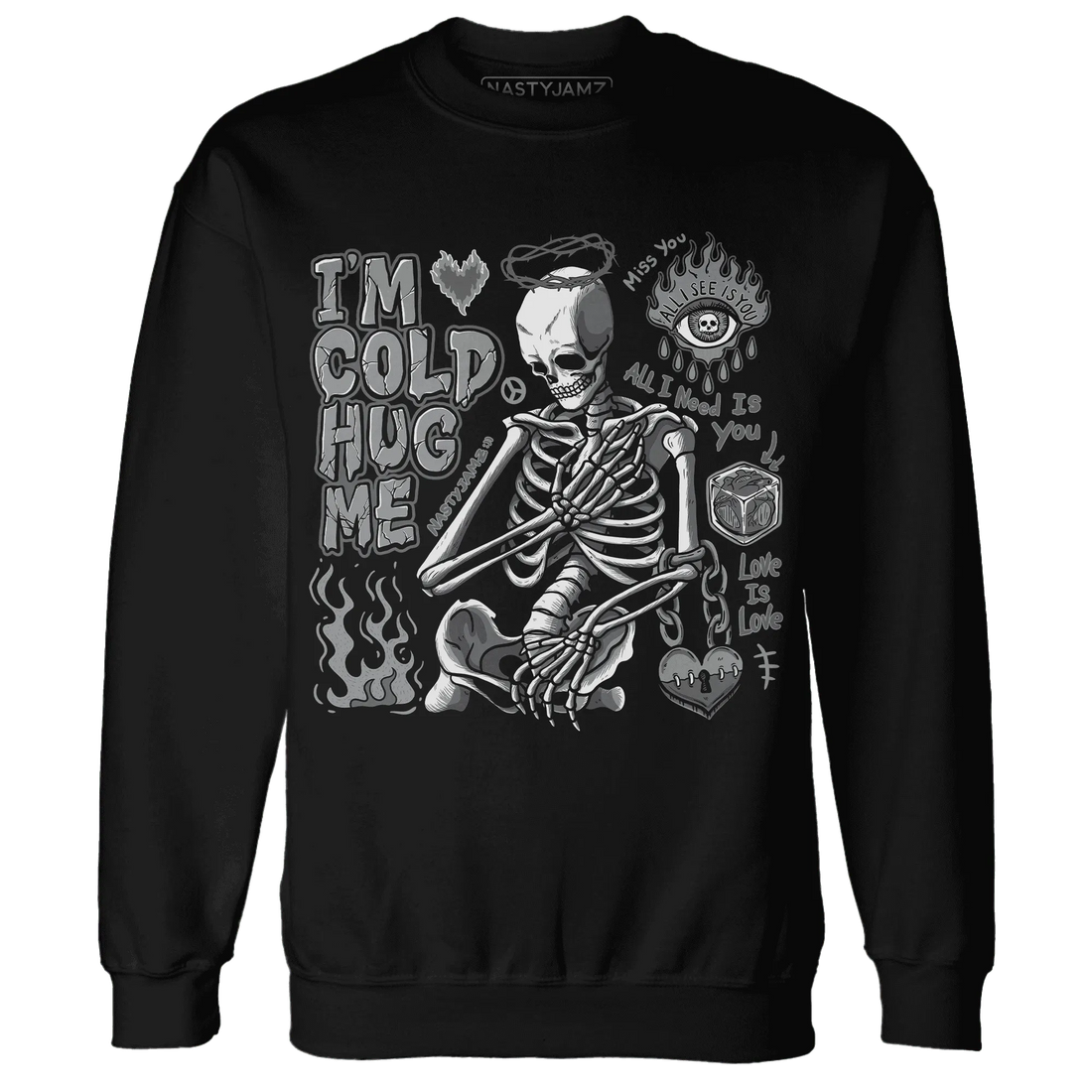 Paris-Cement-Olympics-4s-NastyJamz-Sweatshirt-Match-Im-Cold-Hug-Me