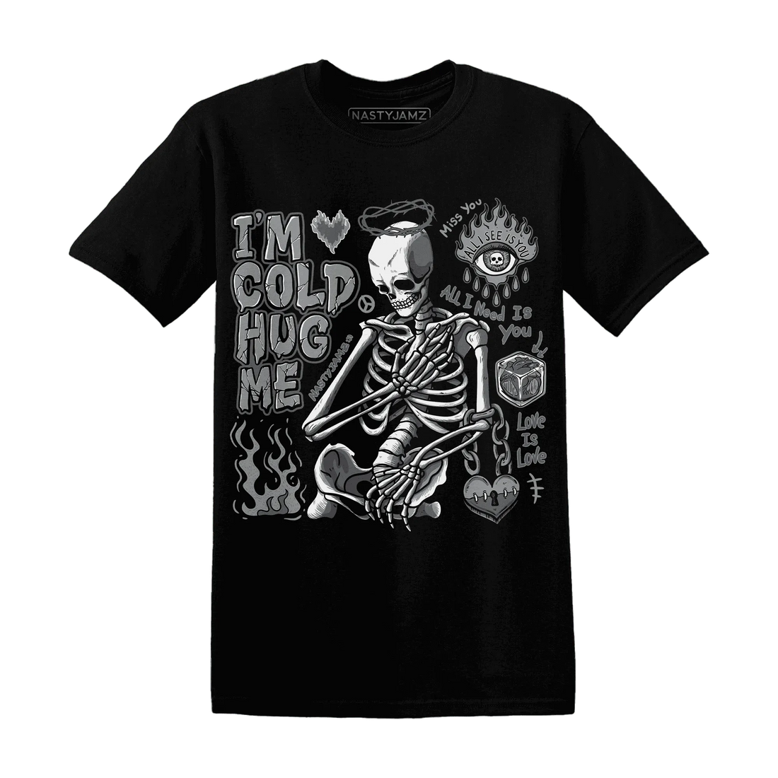 Paris-Cement-Olympics-4s-NastyJamz-T-Shirt-Match-Im-Cold-Hug-Me