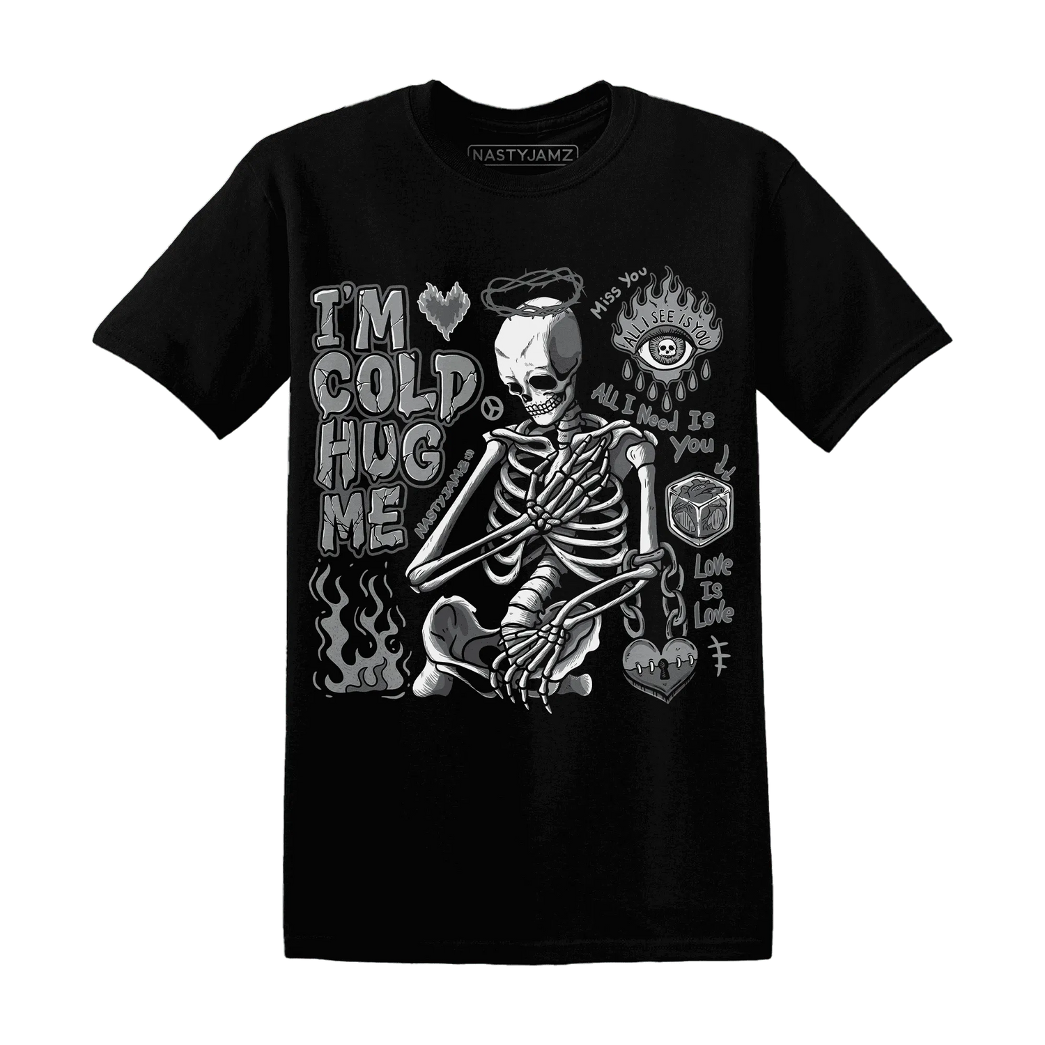Paris-Cement-Olympics-4s-NastyJamz-T-Shirt-Match-Im-Cold-Hug-Me