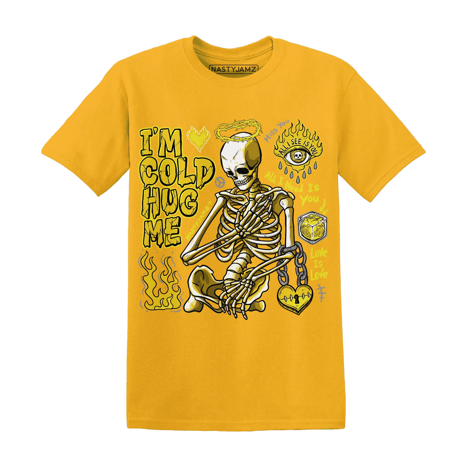 Vivid-Sulfur-4s-NastyJamz-T-Shirt-Match-Im-Cold-Hug-Me