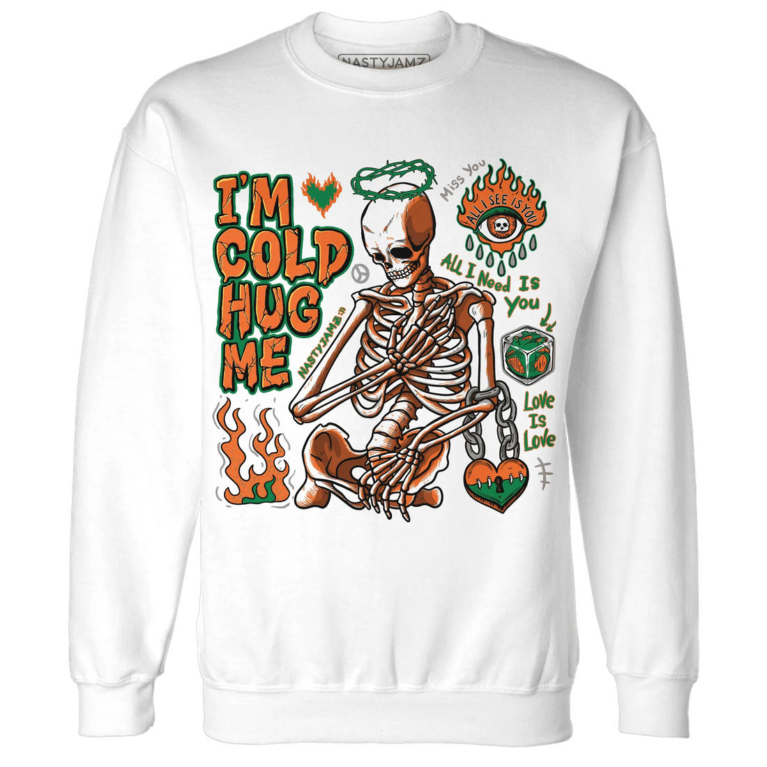 MAM-Hurricanes-5s-NastyJamz-Sweatshirt-Match-Im-Cold-Hug-Me