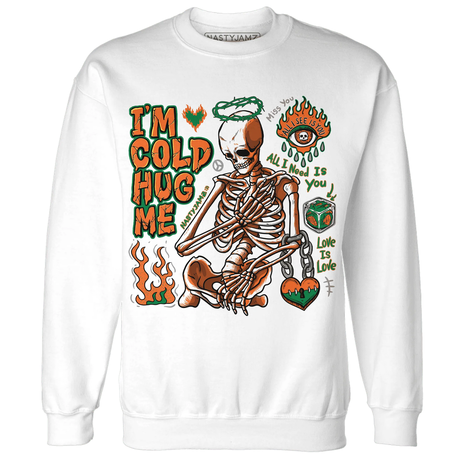MAM-Hurricanes-5s-NastyJamz-Sweatshirt-Match-Im-Cold-Hug-Me