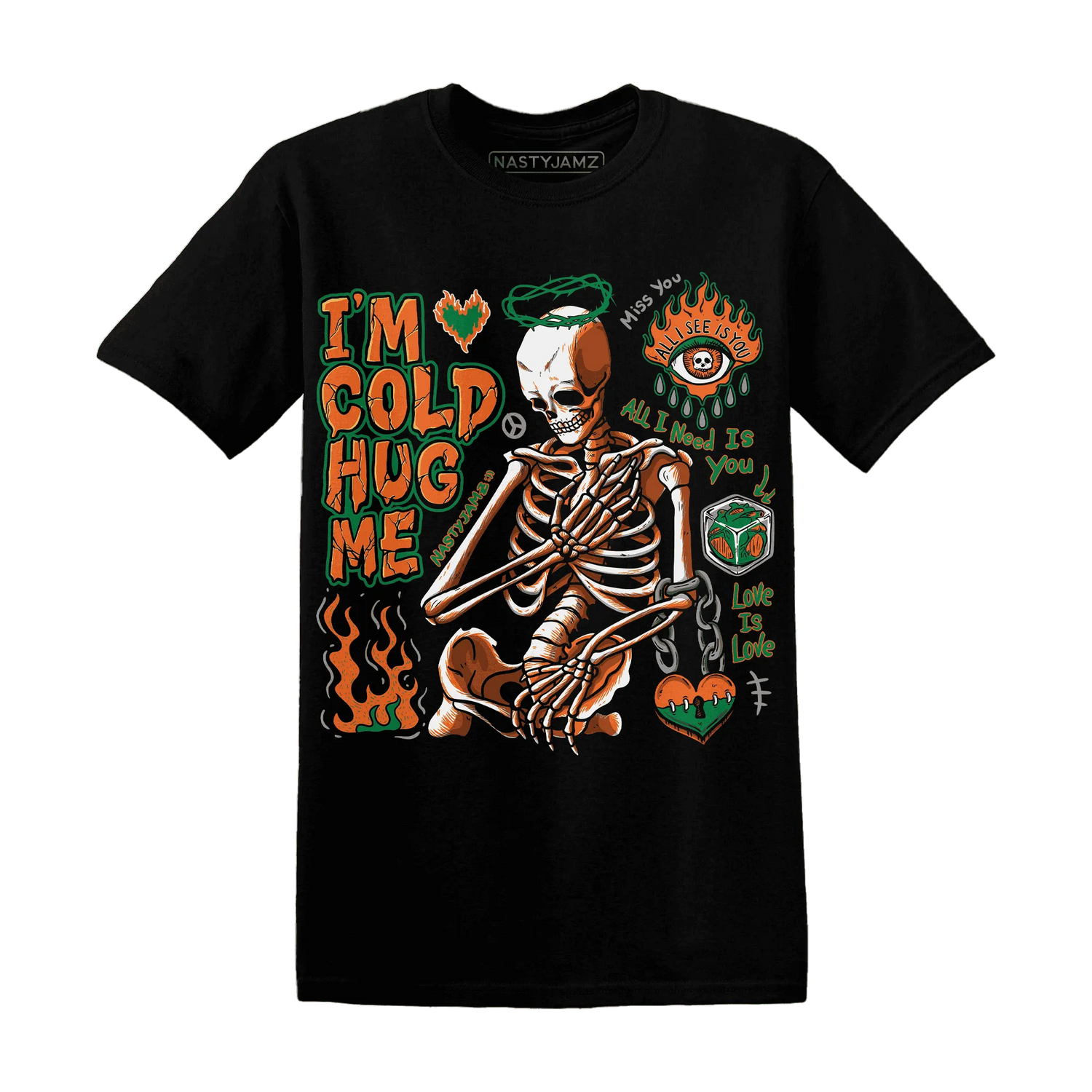 MAM-Hurricanes-5s-NastyJamz-T-Shirt-Match-Im-Cold-Hug-Me