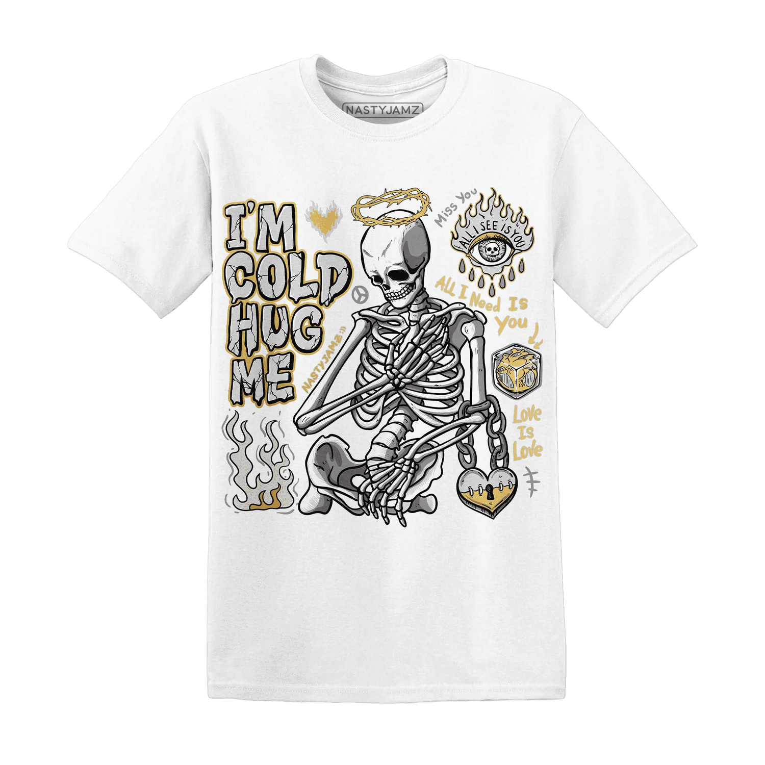Paris-Cement-Olympics-6s-NastyJamz-T-Shirt-Match-Im-Cold-Hug-Me