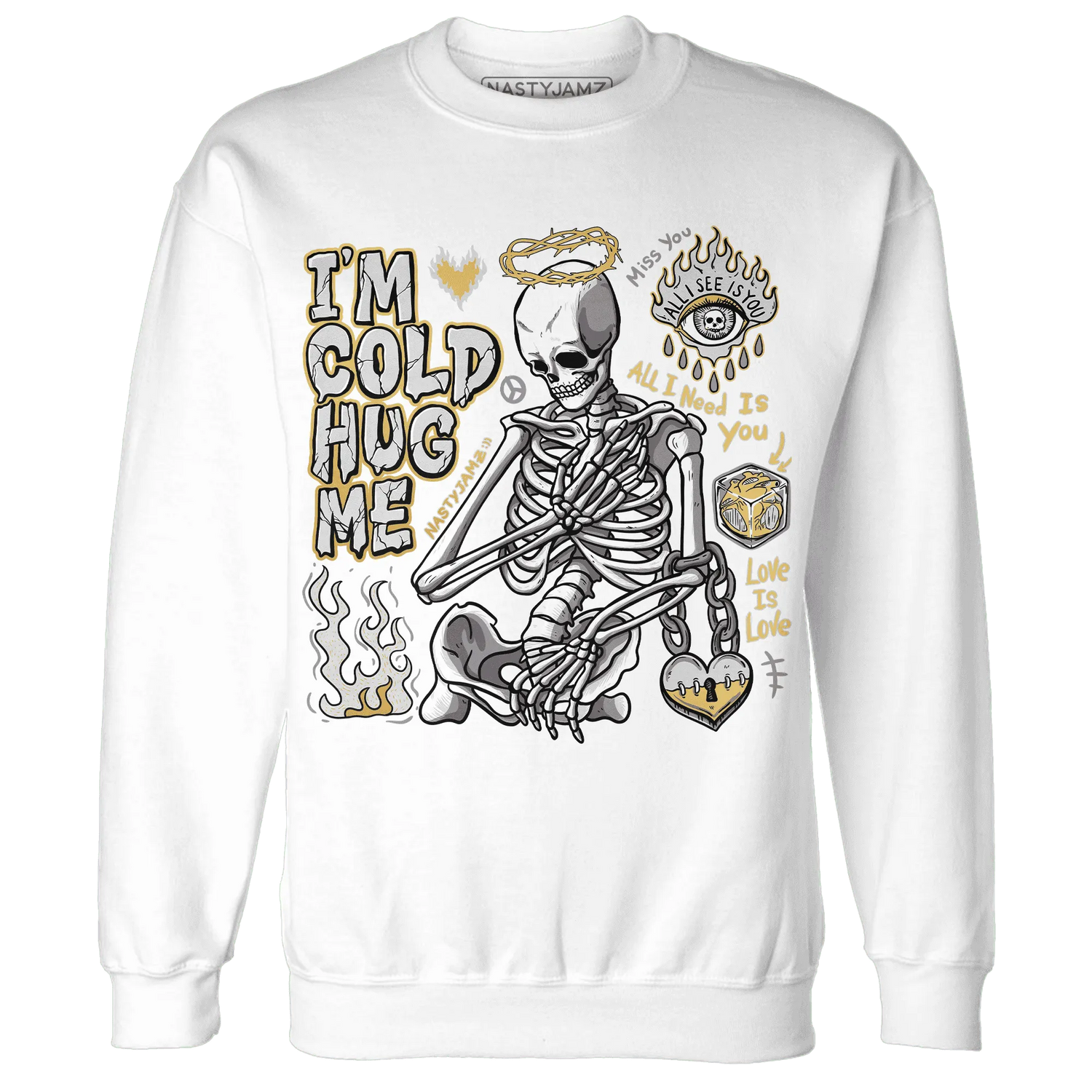 Paris-Cement-Olympics-6s-NastyJamz-Sweatshirt-Match-Im-Cold-Hug-Me