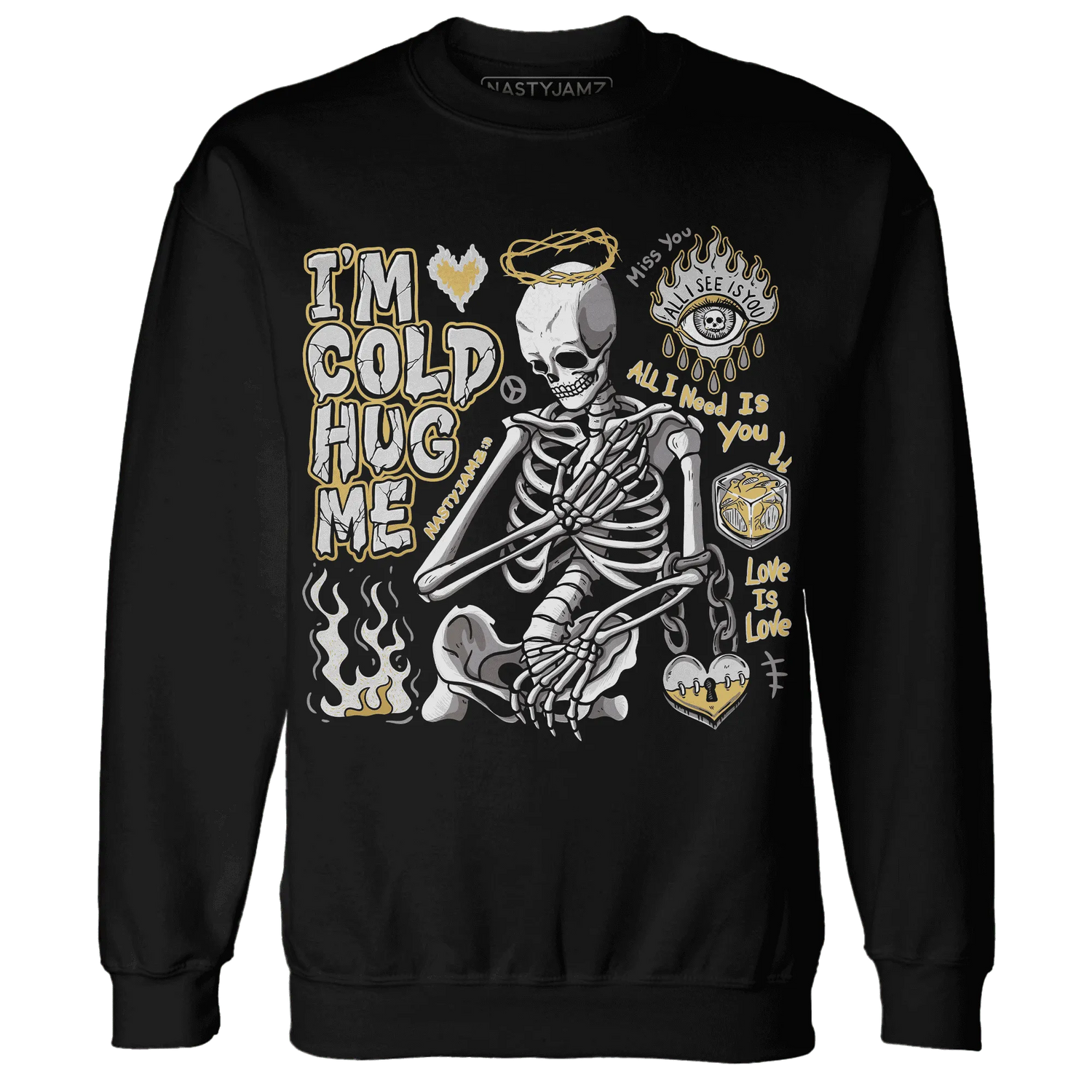 Paris-Cement-Olympics-6s-NastyJamz-Sweatshirt-Match-Im-Cold-Hug-Me