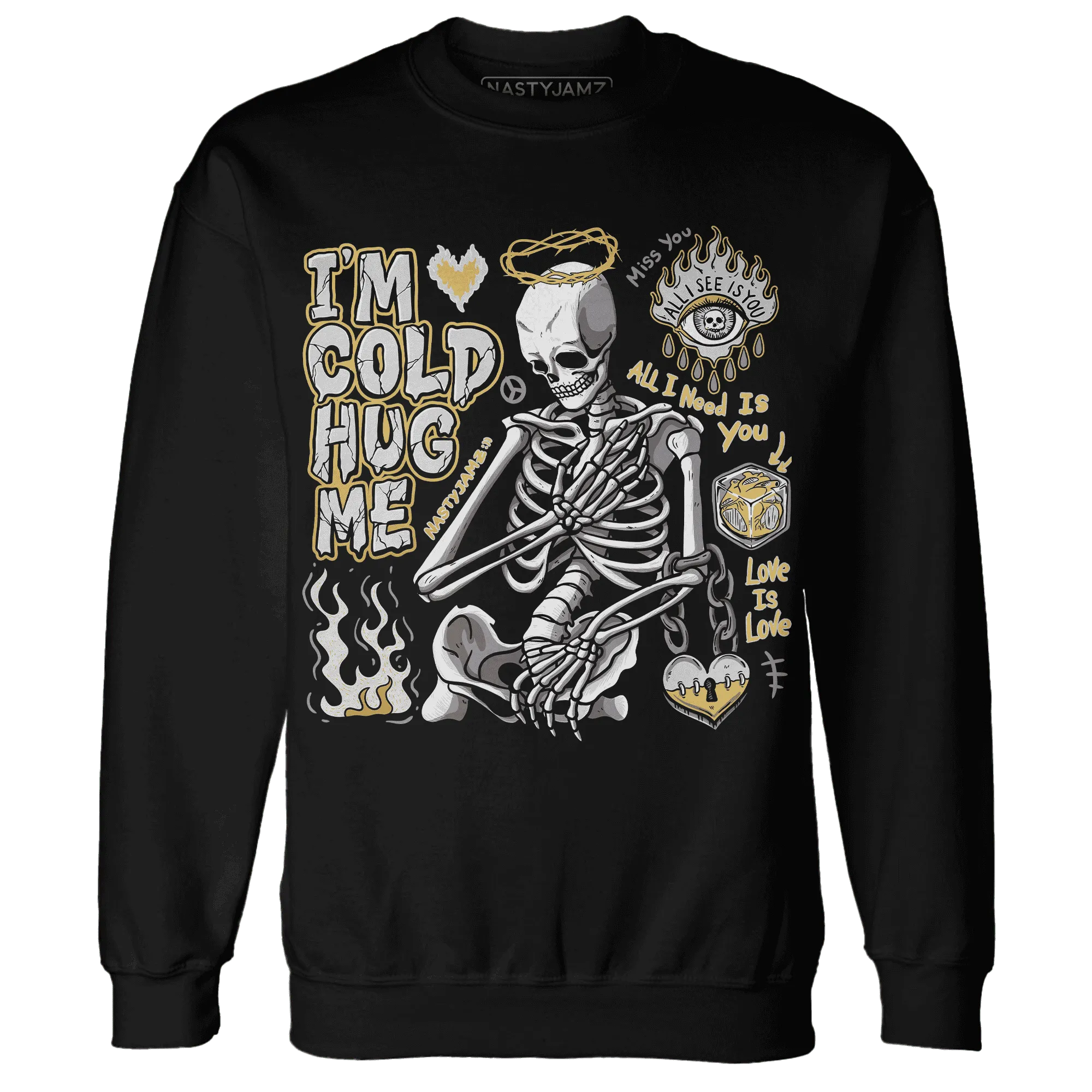 Paris-Cement-Olympics-6s-NastyJamz-Sweatshirt-Match-Im-Cold-Hug-Me