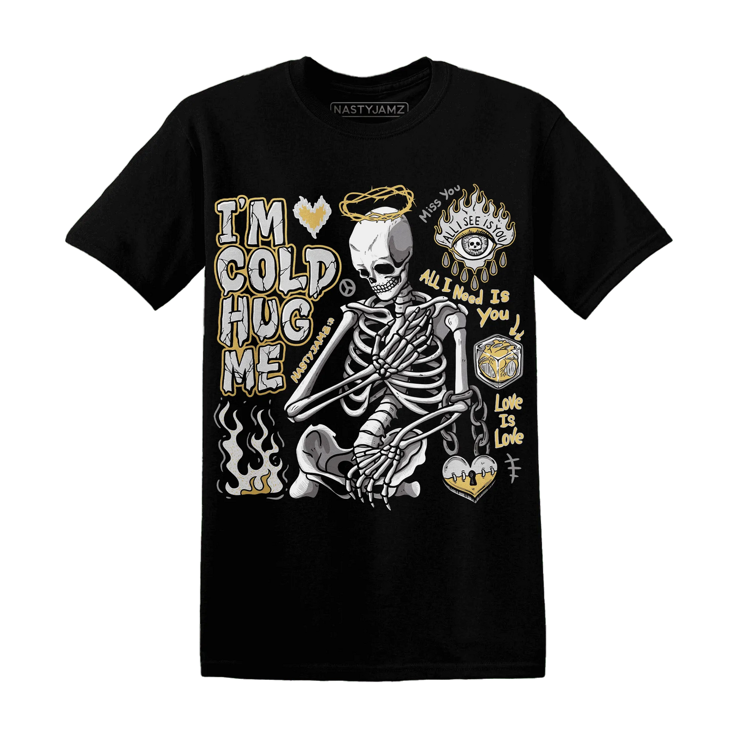 Paris-Cement-Olympics-6s-NastyJamz-T-Shirt-Match-Im-Cold-Hug-Me
