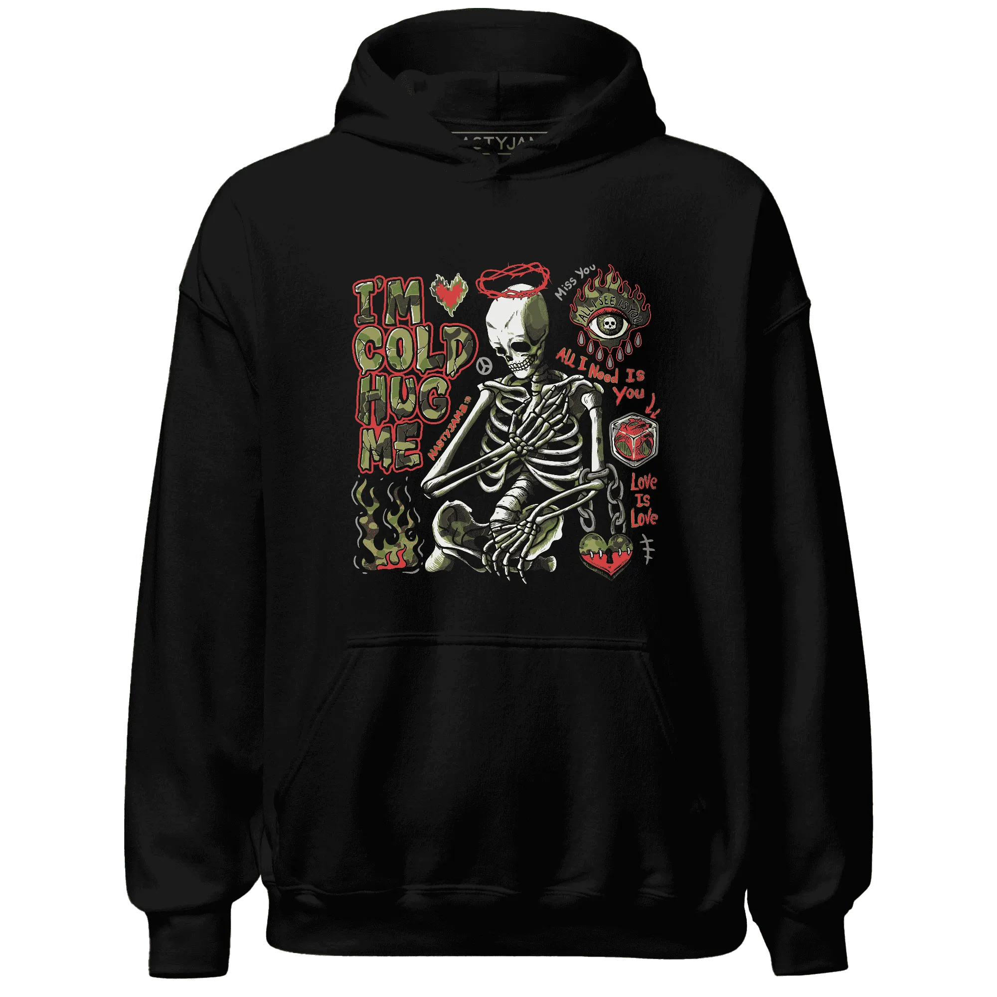 AM-90-Dark-Sage-Solar-Red-Hoodie-Match-Im-Cold-Hug-Me
