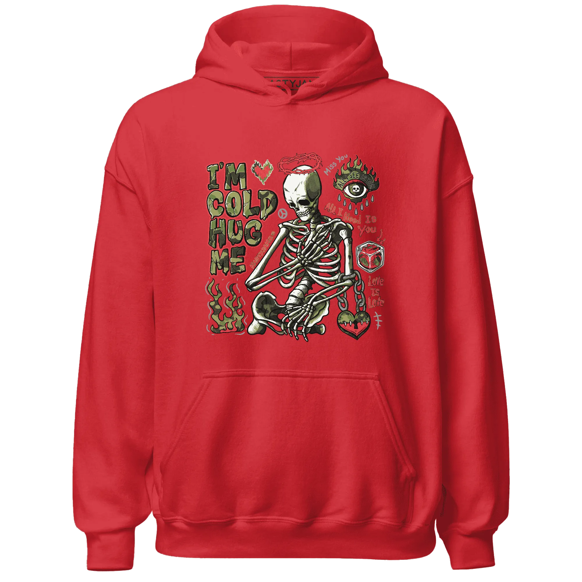 AM-90-Dark-Sage-Solar-Red-Hoodie-Match-Im-Cold-Hug-Me