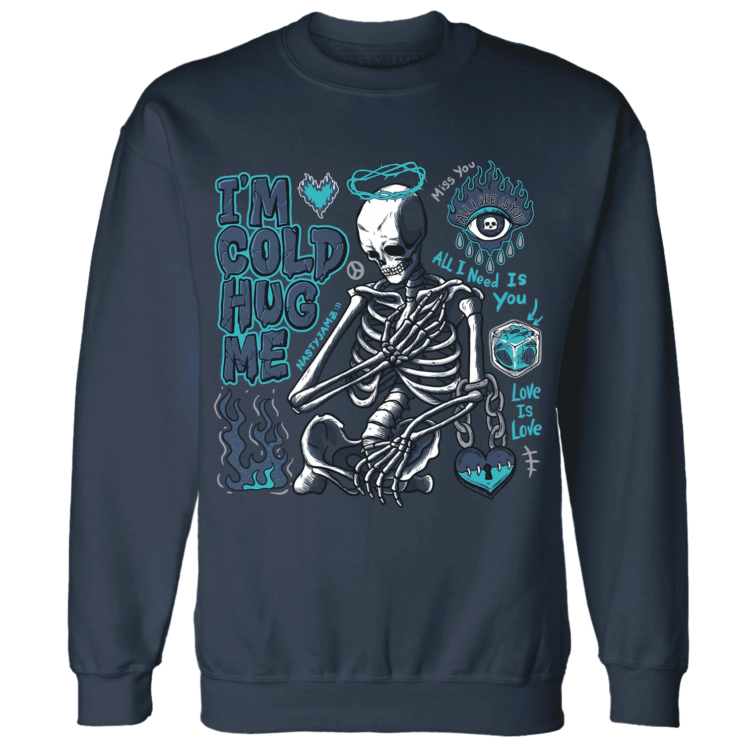 AM-Plus-Drift-Midnight-Navy-NastyJamz-Sweatshirt-Match-Im-Cold-Hug-Me