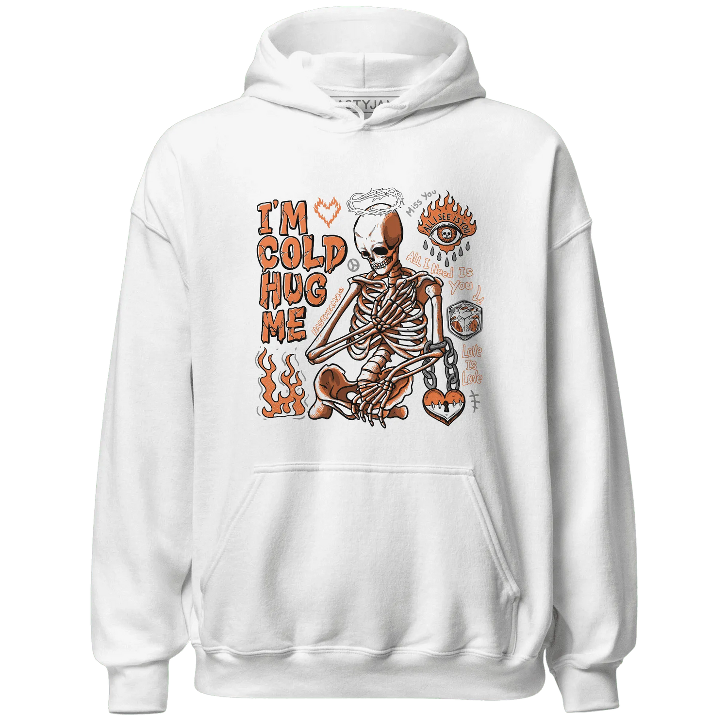 AM-TW-White-Orange-Hoodie-Match-Im-Cold-Hug-Me