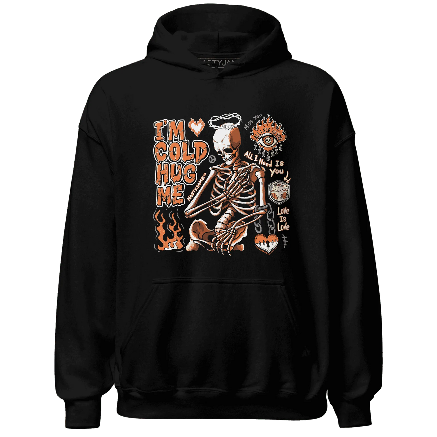 AM-TW-White-Orange-Hoodie-Match-Im-Cold-Hug-Me