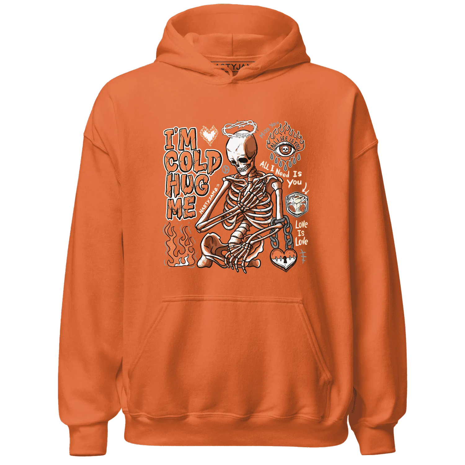 AM-TW-White-Orange-Hoodie-Match-Im-Cold-Hug-Me