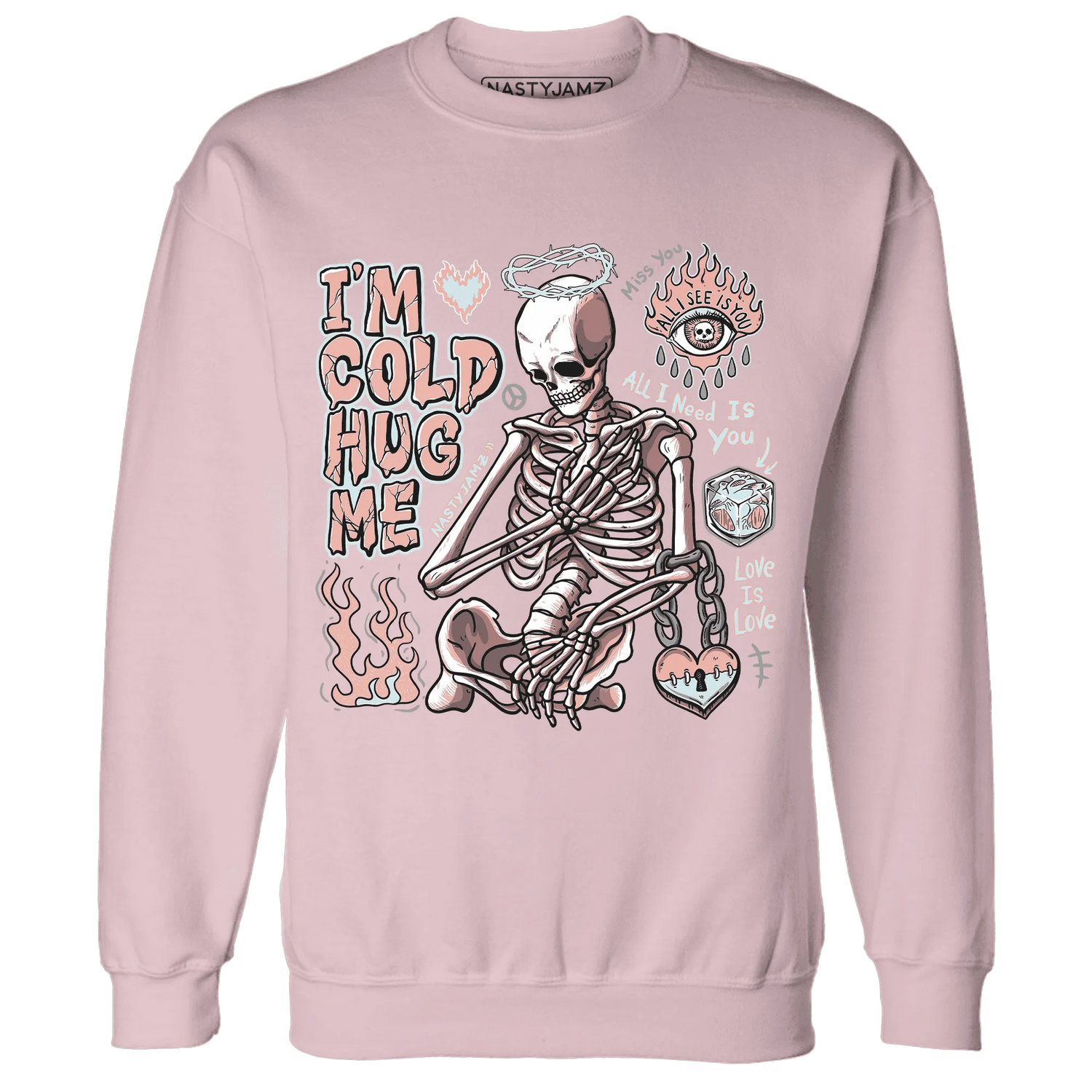 Dunk-Low-Glacier-Blue-Arctic-Orange-Sweatshirt-Match-Im-Cold-Hug-Me