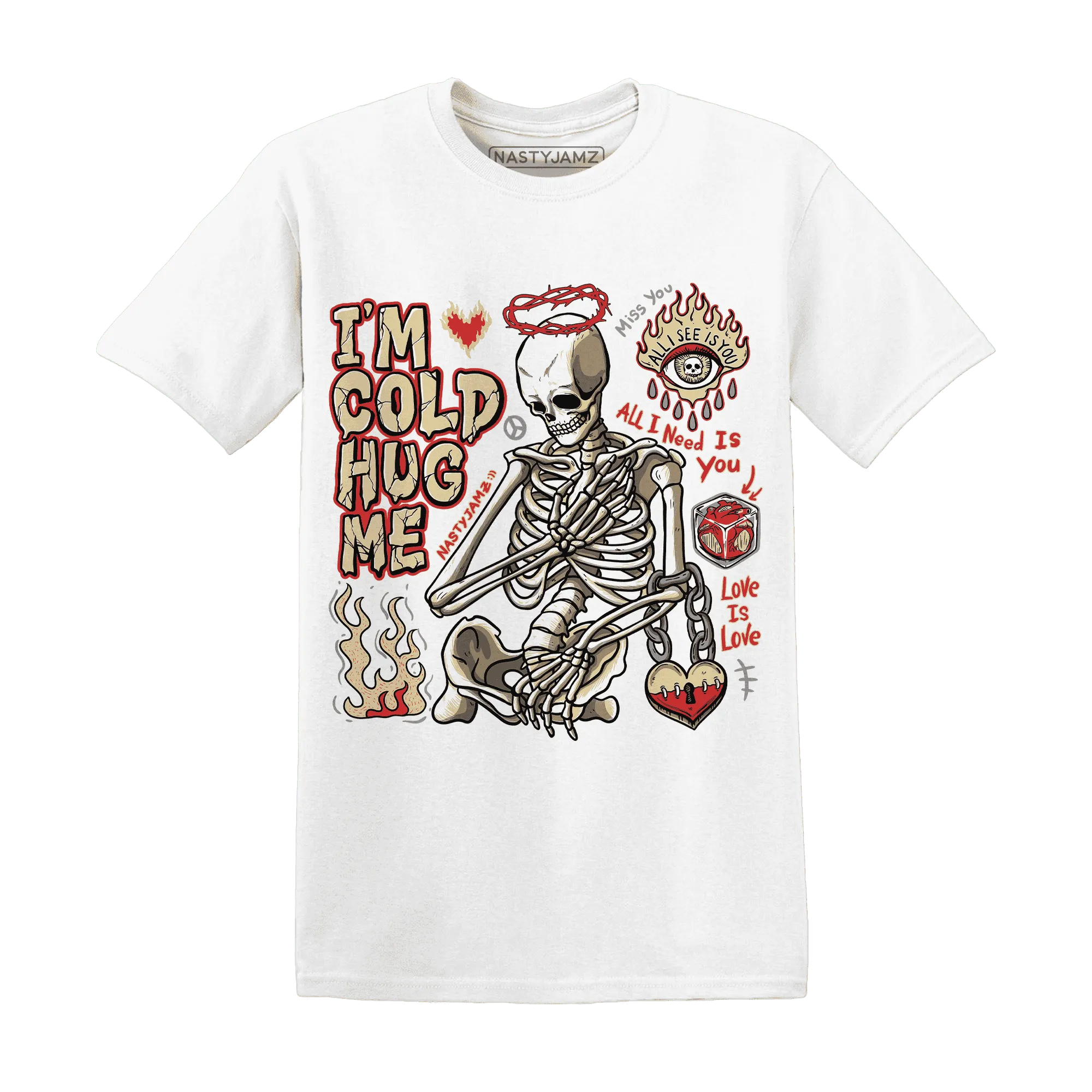 Dunk-Strawberry-Waffle-T-Shirt-Match-Im-Cold-Hug-Me