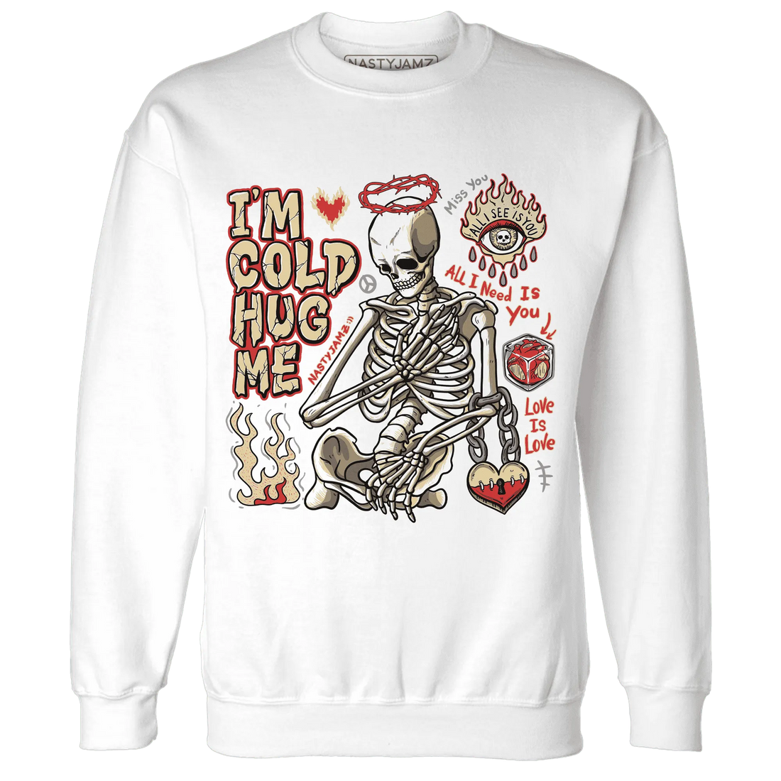 Dunk-Strawberry-Waffle-Sweatshirt-Match-Im-Cold-Hug-Me