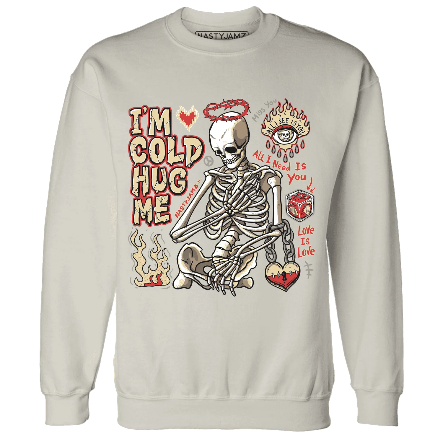 Dunk-Strawberry-Waffle-Sweatshirt-Match-Im-Cold-Hug-Me
