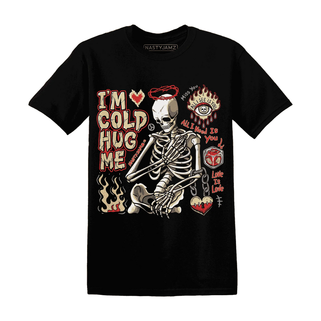 Dunk-Strawberry-Waffle-T-Shirt-Match-Im-Cold-Hug-Me