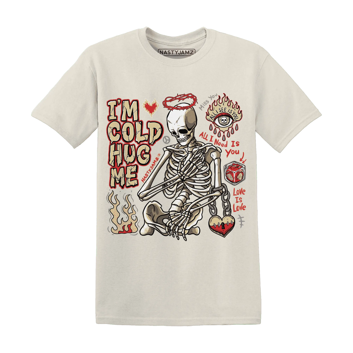 Dunk-Strawberry-Waffle-T-Shirt-Match-Im-Cold-Hug-Me