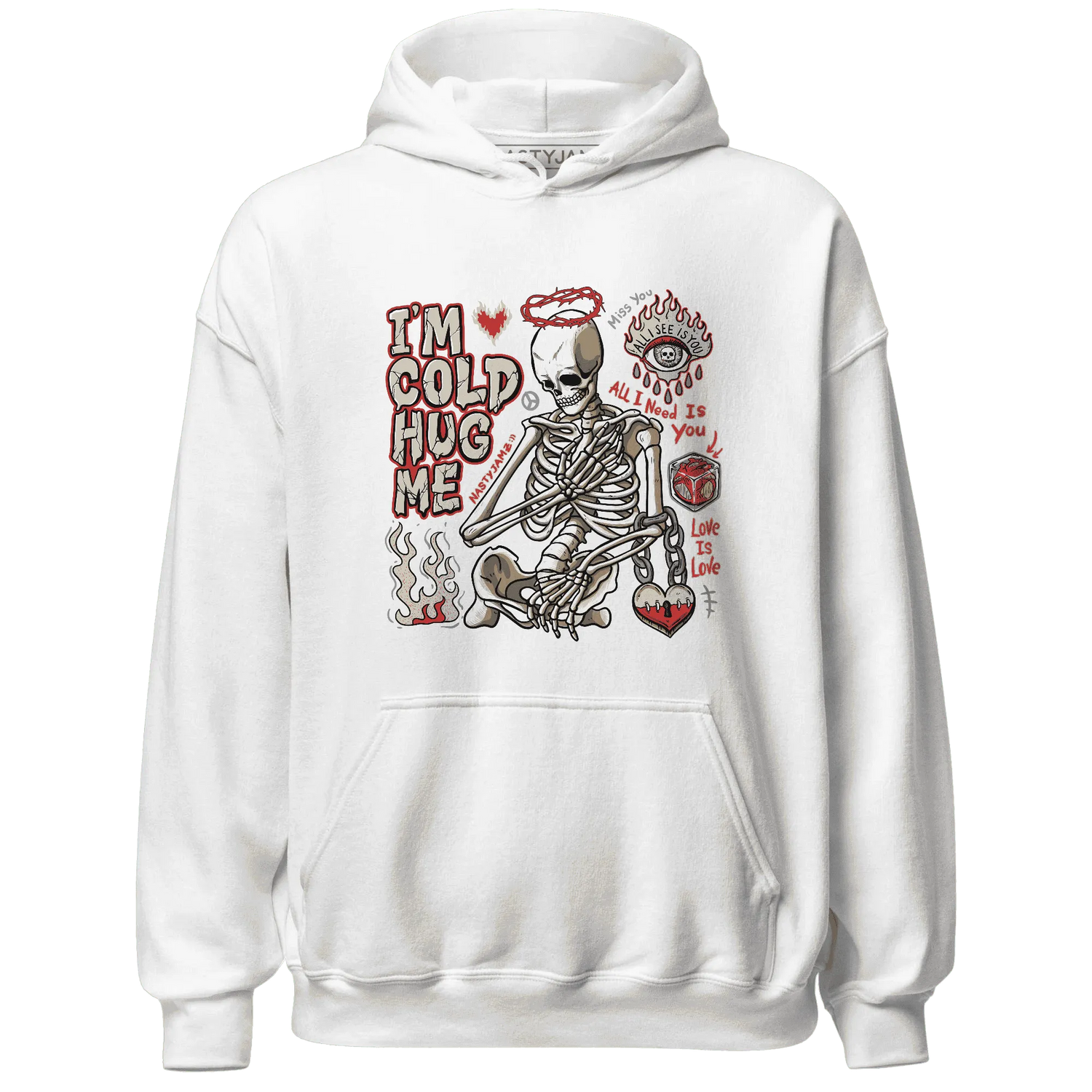 Dunk-Strawberry-Waffle-Hoodie-Match-Im-Cold-Hug-Me