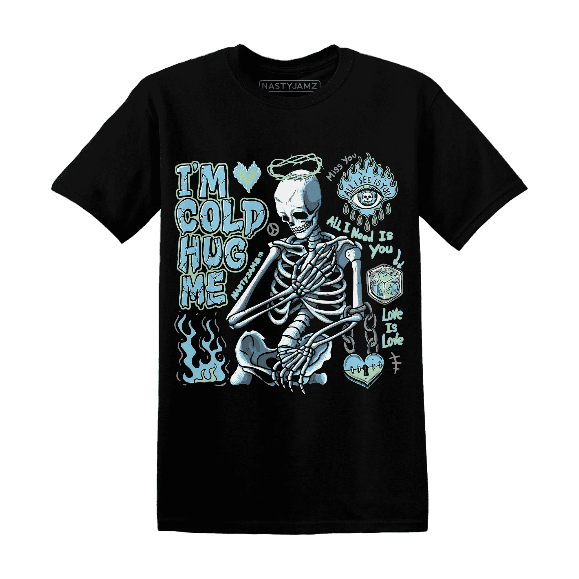 Dunk-Verdy-Visty-Blue-Gaze-Light-Arctic-T-Shirt-Match-Im-Cold-Hug-Me