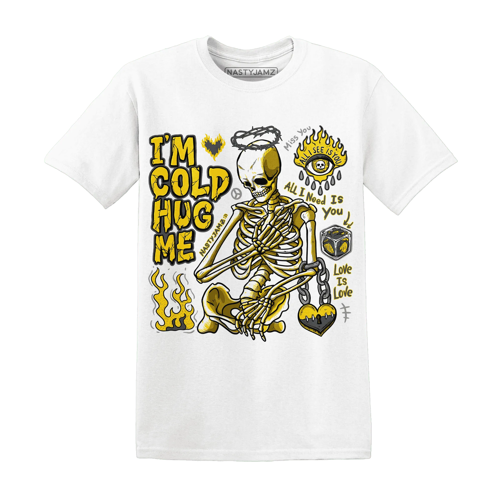 Thunder-4s-NastyJamz-T-Shirt-Match-Im-Cold-Hug-Me