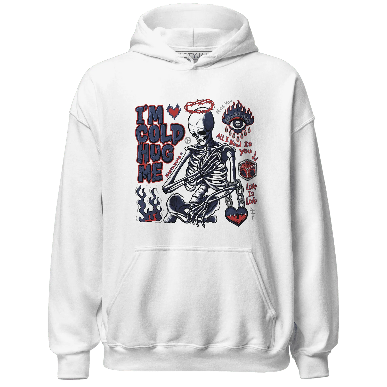 VaporMax-Air-Plus-Midnight-Navy-Gold-Black-NastyJamz-Hoodie-Match-Im-Cold-Hug-Me