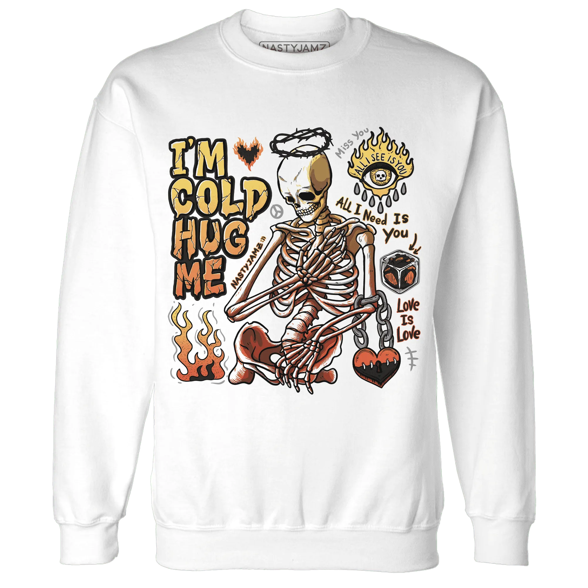 VaporMax-Crimson-Total-Orange-Plus-Sweatshirt-Match-Im-Cold-Hug-Me