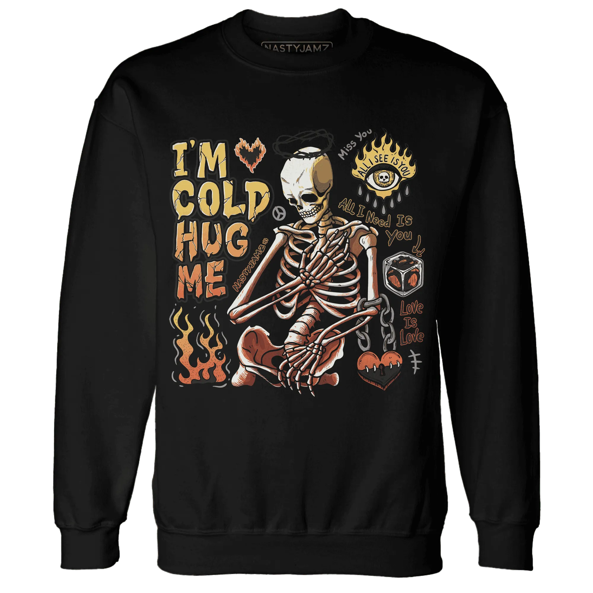 VaporMax-Crimson-Total-Orange-Plus-Sweatshirt-Match-Im-Cold-Hug-Me