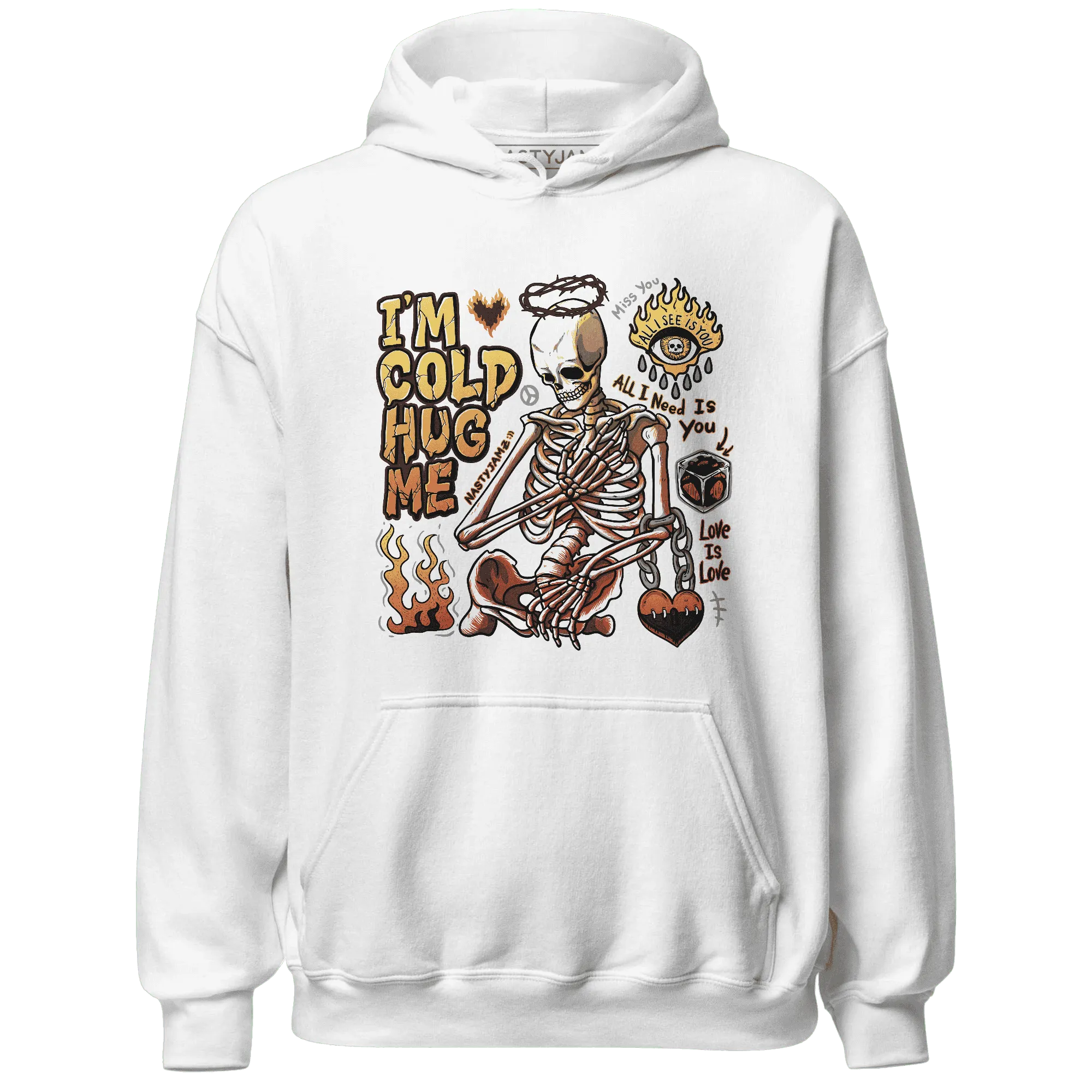 VaporMax-Crimson-Total-Orange-Plus-NastyJamz-Hoodie-Match-Im-Cold-Hug-Me