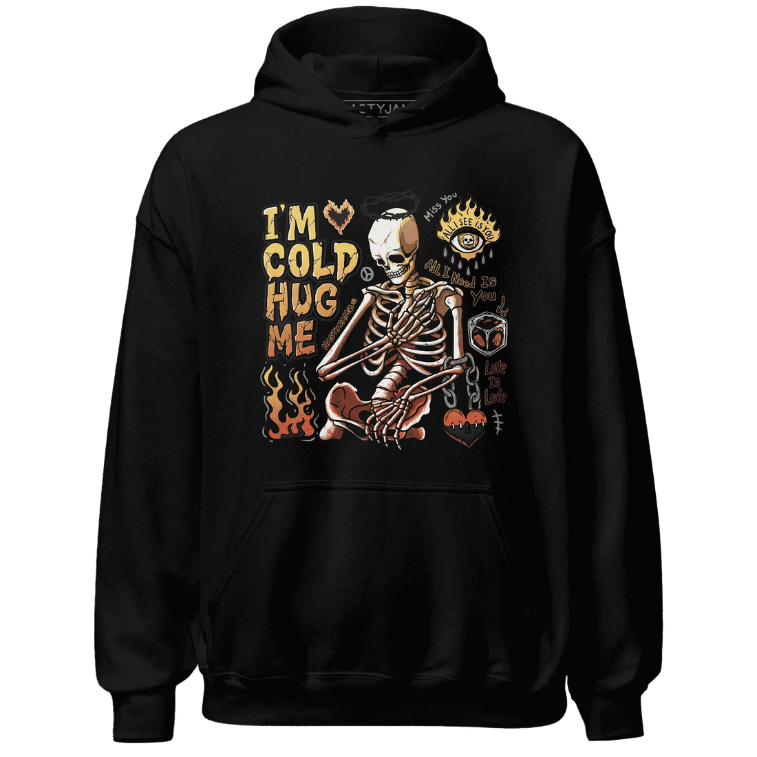 VaporMax-Crimson-Total-Orange-Plus-NastyJamz-Hoodie-Match-Im-Cold-Hug-Me